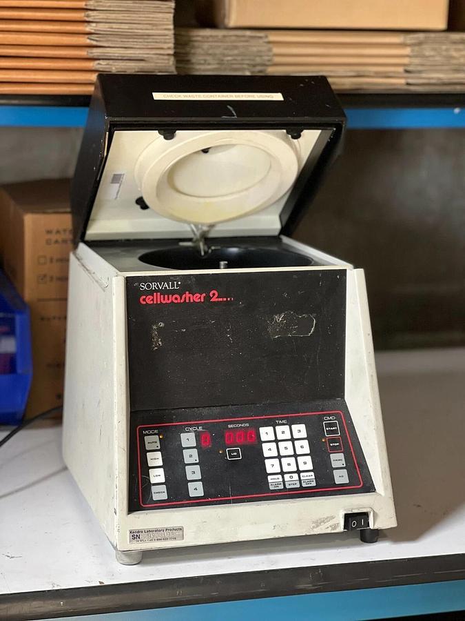 Used Thermo Scientific Sorvall Cellwasher 2 Centrifuge - No Rotors Included