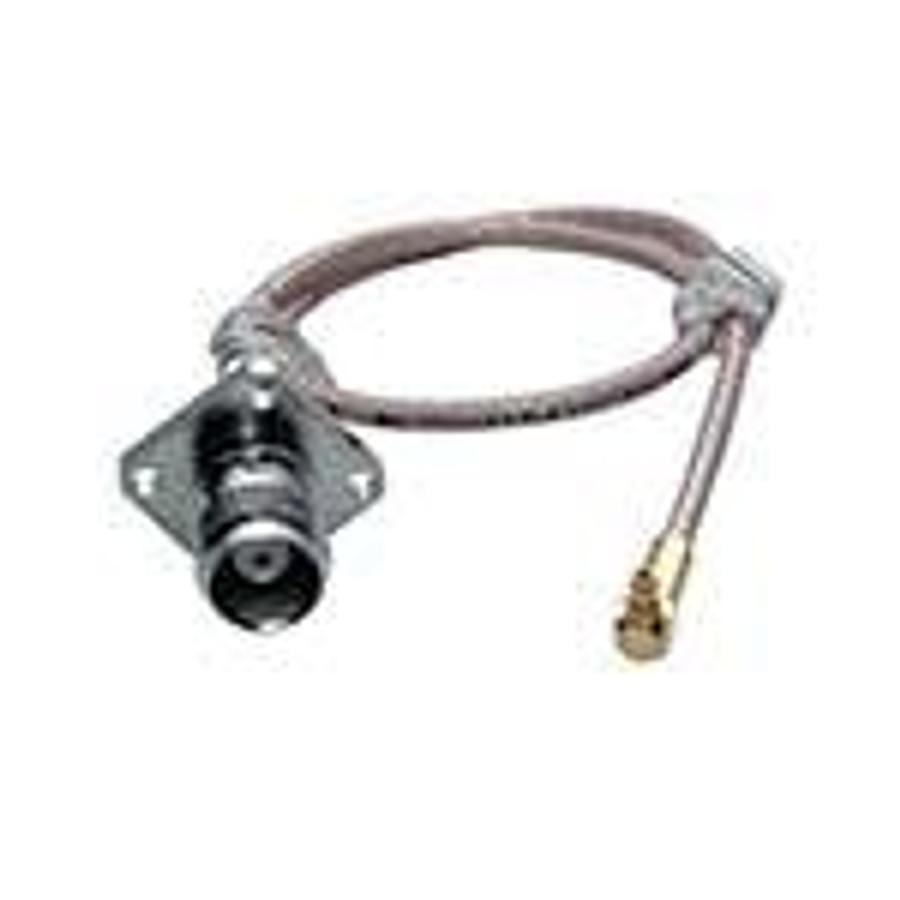 Used Female TNC to MMEX connector 10"-long ES7615