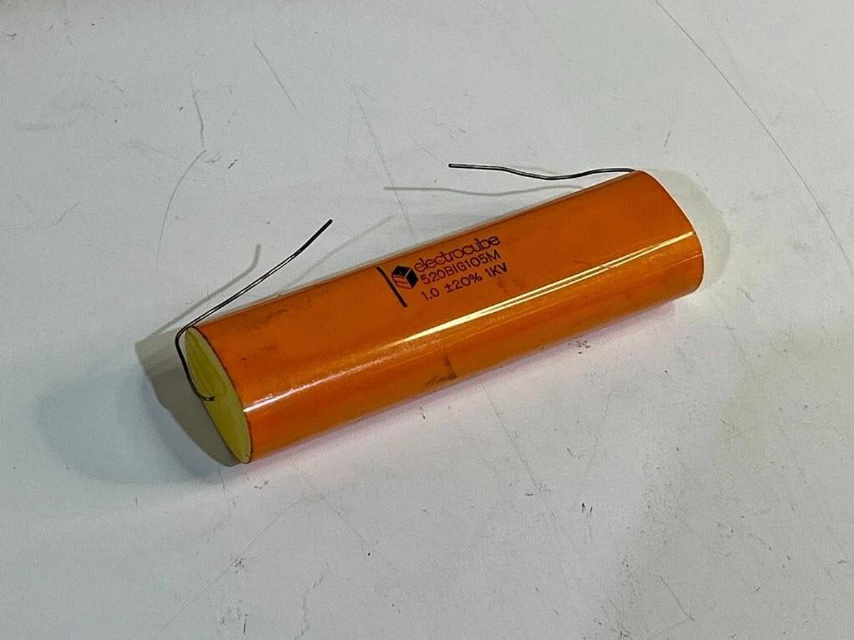 Lot of 20: Electrocube 520BIG105M 1.0uF ±20% 1kV HV Axial Film Capacitor