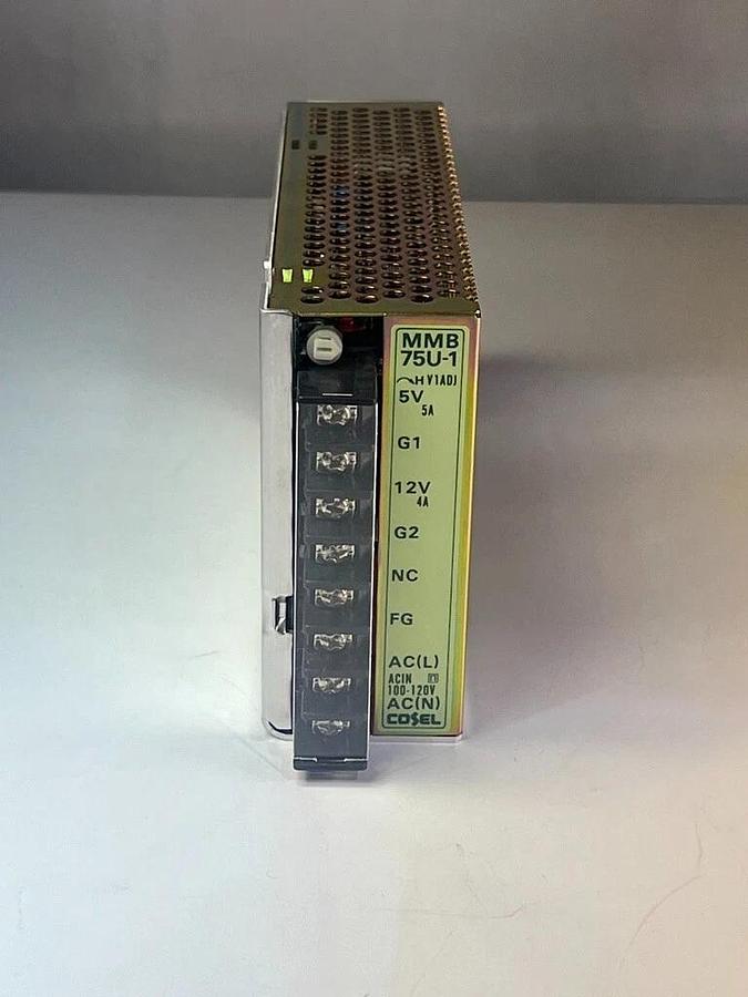 Used Case of 15 Cosel MMB75U-1 Power Supply 5V 5A & 12V 4A, 75 Watt DC Output 115V In