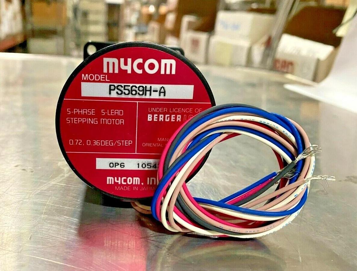 Mycom PS569H-A 5-Phase 5-Lead Stepping Motor - Berger Lahr Stepper