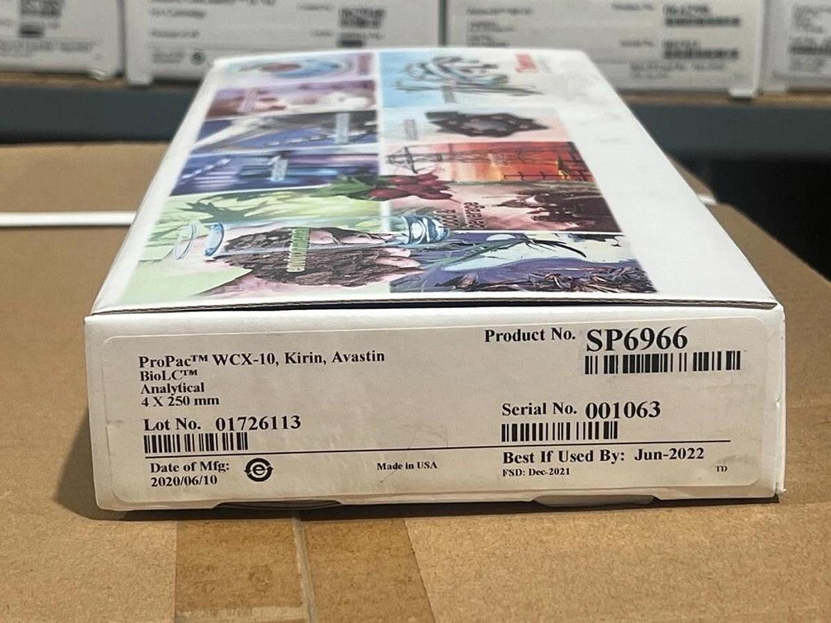 Used Thermo Scientific SP6966 ProPac WCX-10, Kirin BioLC Analytical Column 4x250mm