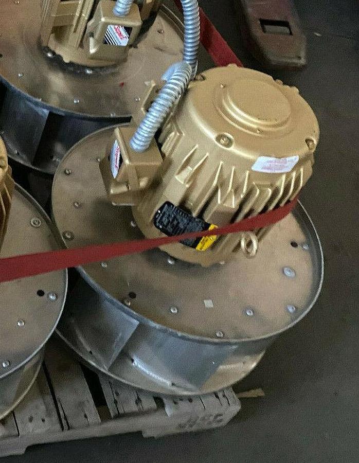 Used Baldor Reliance 06K111W356G5  230/460 VAC 3PH - 3HP Fan Motor - Usable at 208V