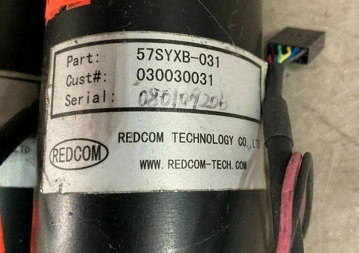 Used Redcom Technology 57SYXB-031 Servo Motor with Daido H48 Encoder