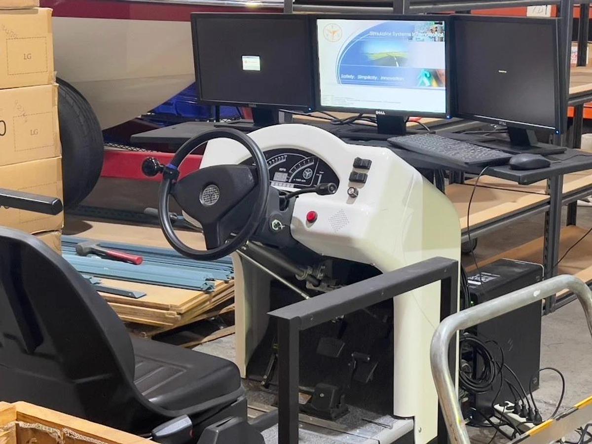 Used SSI Simulator Systems International Driving Cockpit for Driver's Education