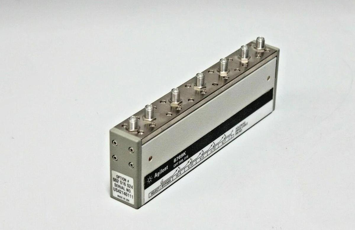Used HP Agilent 8769K OPT 008, 016 - OPTION # 002 016 024