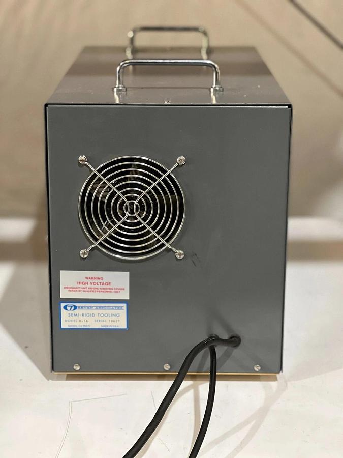 Used 7 Seven Associates Model B-1A Induction Heater Semi-Rigid Tooling Coax Soldering