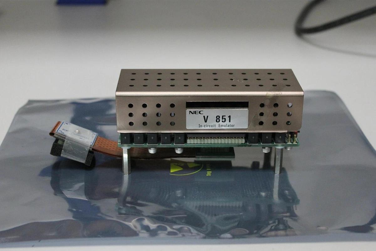 Used NEC In-Circuit Emulator V 851 - IE-703000-MC w/ NEC EP-703000GC & PC Cable V851