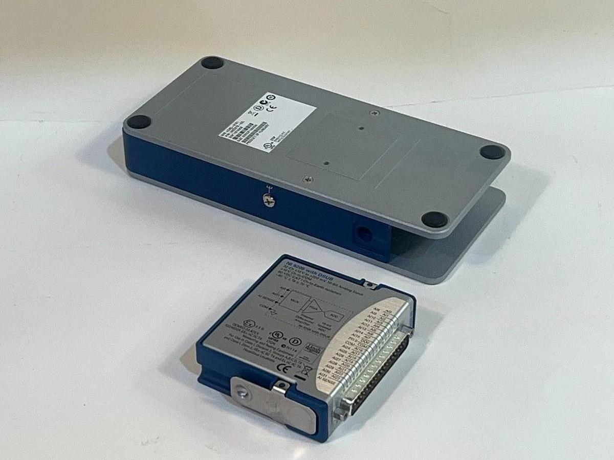 Used National Instruments CompactDAQ cDAQ-9181 Chassis and NI 9205 with DSUB Module