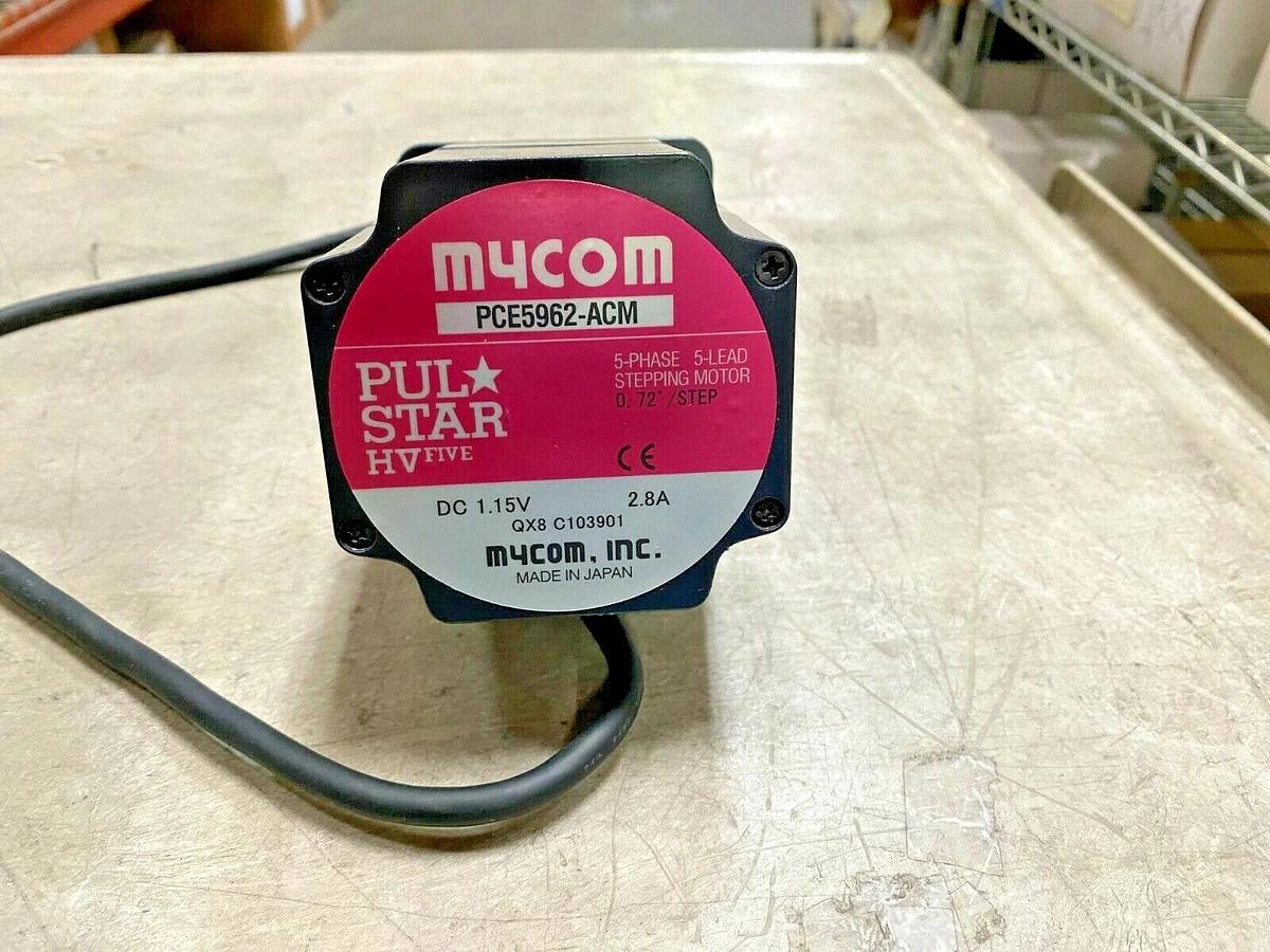 Mycom PCE5692-ACM 1.15V 2.8A PUL Star HV Five 5-Phase 5 Lead Stepping Motor