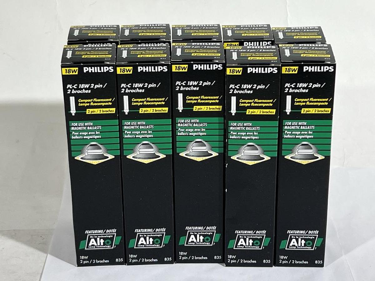 Used Lot of 42 Pieces: Assorted Sodium, Incandescent & Fluorescent Bulbs