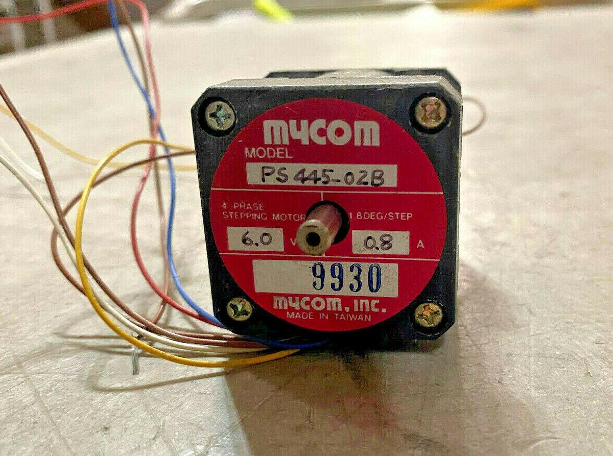 Mycom PS445-02B 6V 0.8A 1.8Deg/Step 4-Phase Stepping Motor - Stepper