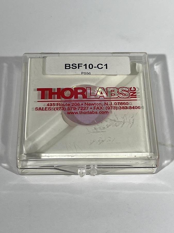 Used Thorlabs LC1060-C N-BK7 Plano-Concave Lens 1/2" Diam. f = -30mm AR: 1050-1700nm