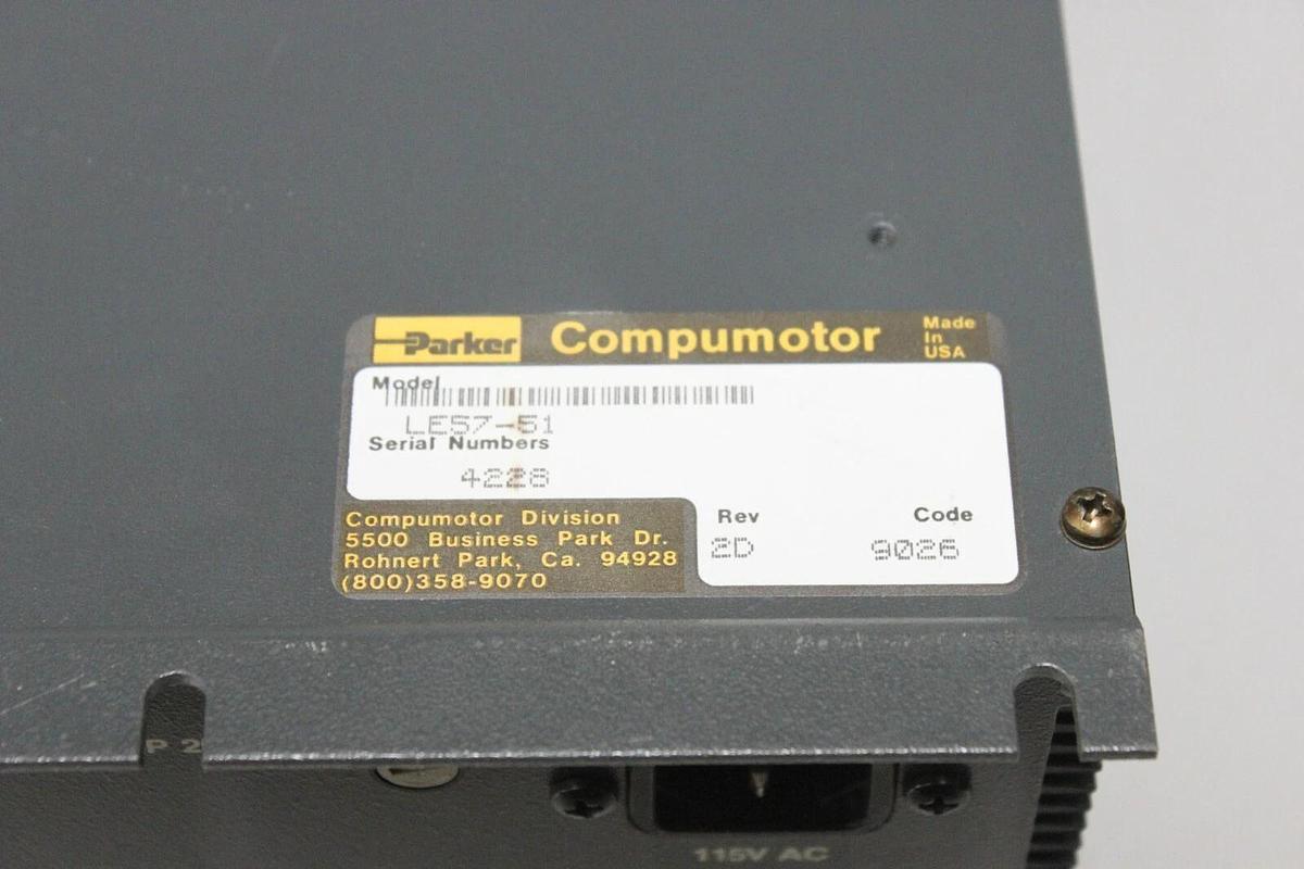 Used Parker Compumotor LE-Series Drive LE57-51