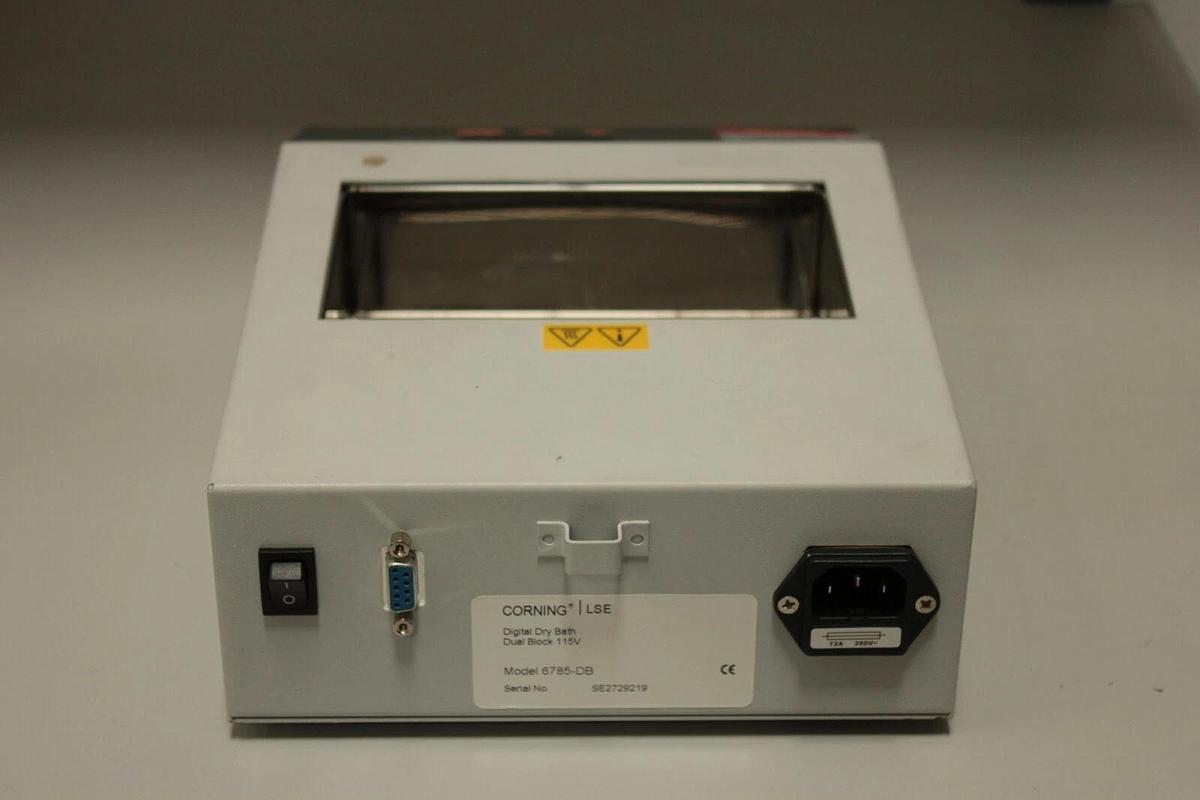 Used Corning 6785-DB LSE Digital Dry Bath Dual Block - USED HAS ISSUES