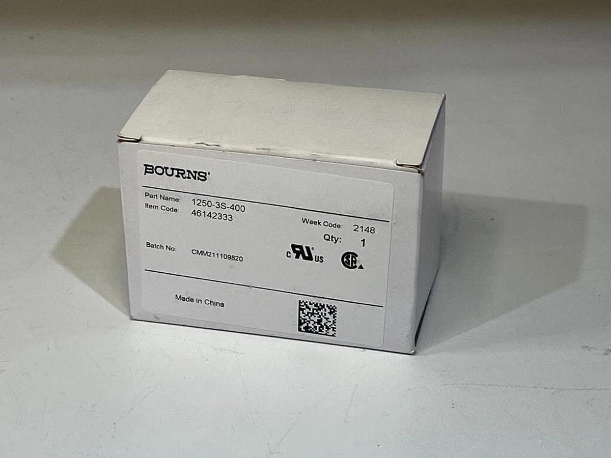 Used Bourns P/N 1250-3S-400 General Duty AC Surge Protector 1250 Series DIN Rail Mt