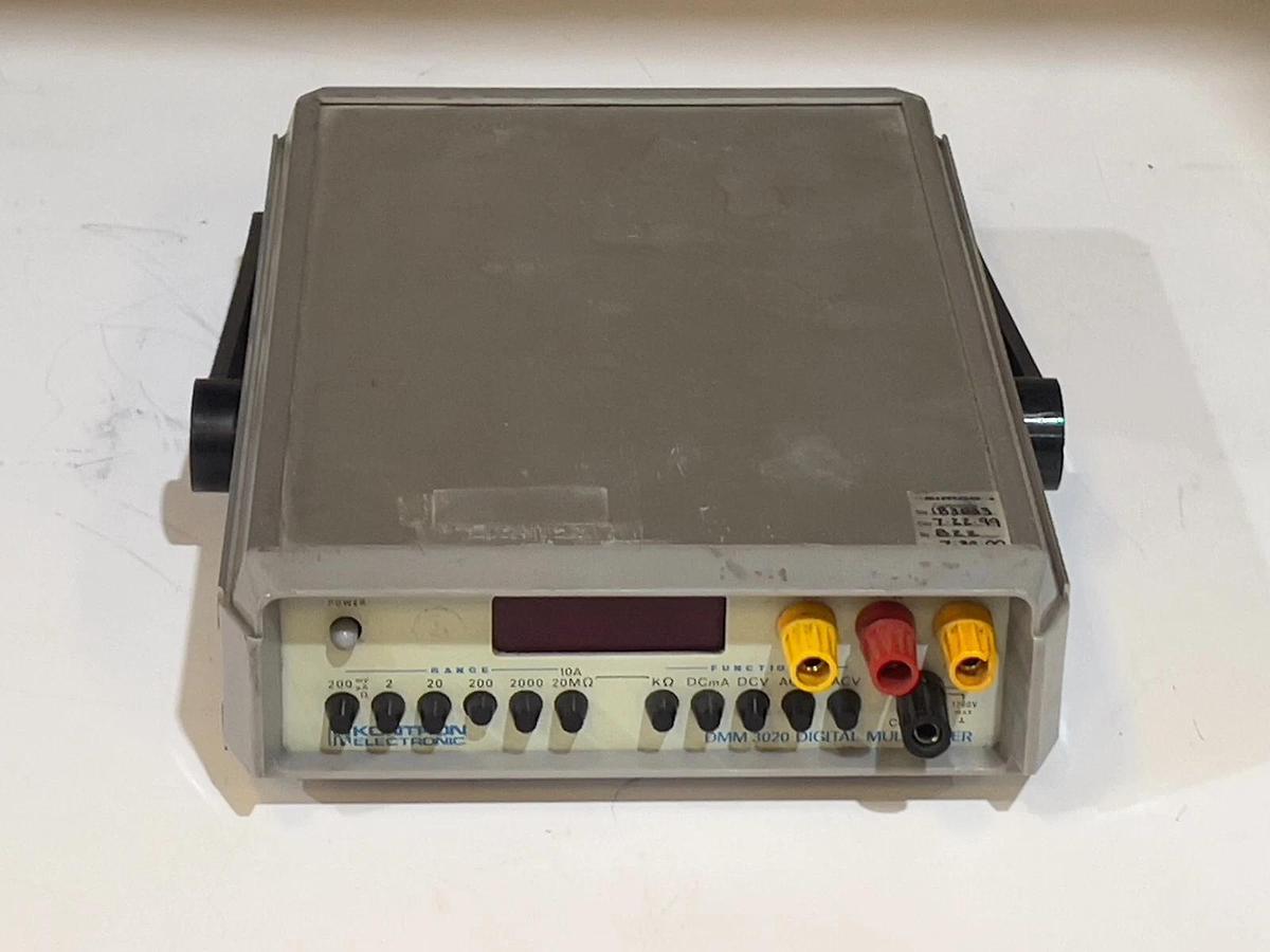 Used Kontron Electronic DMM 3020 Digital Multimeter Model DMM3020 - AS-IS