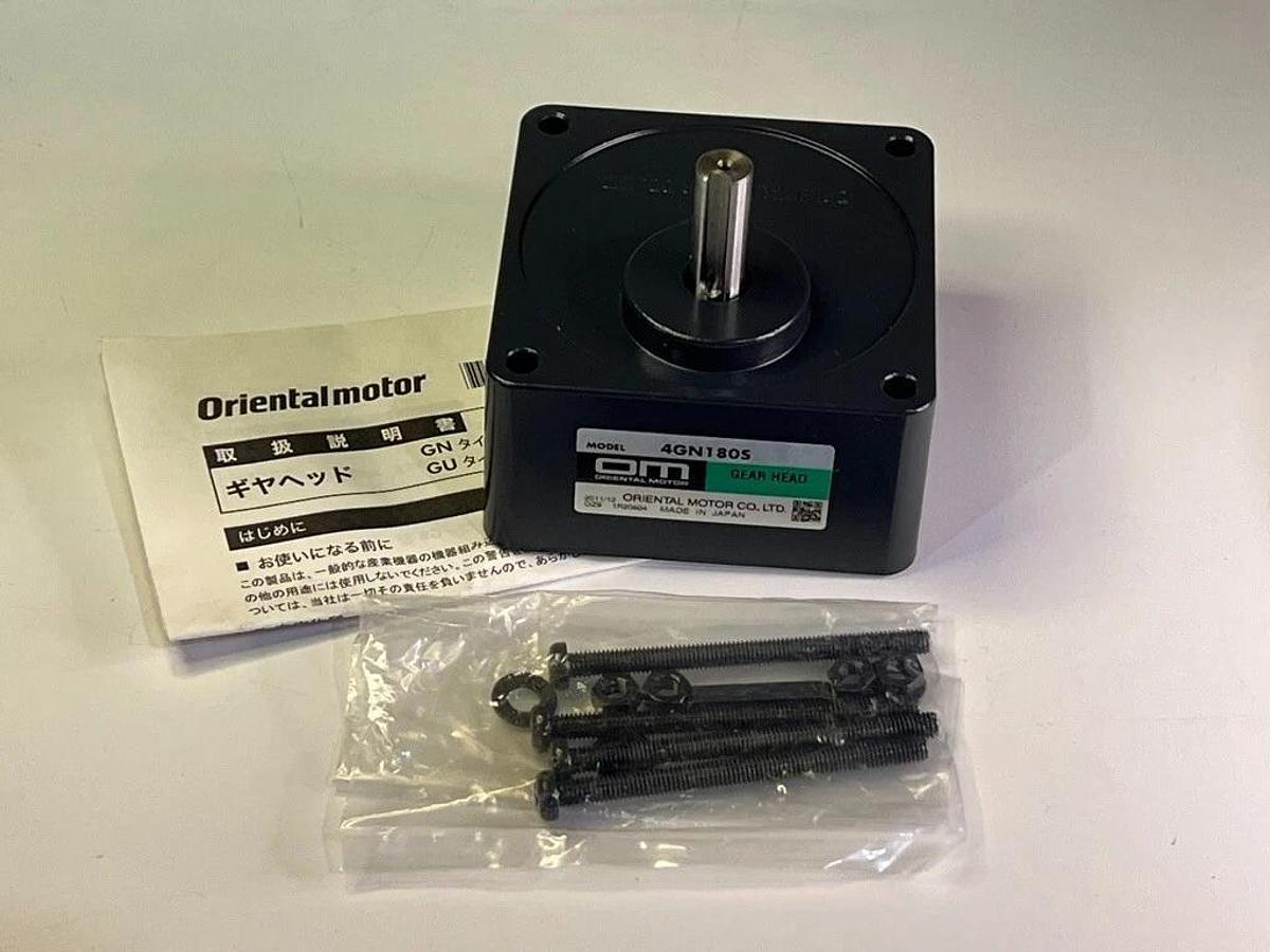 Oriental Motor Model 4GN180S Parallel Shaft 180:1 Gearhead - Gear Head