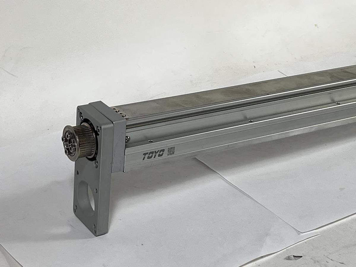Used Toyo GCH4 Series 500mm Stroke Cleanroom Actuator with Motor Pulley Mount