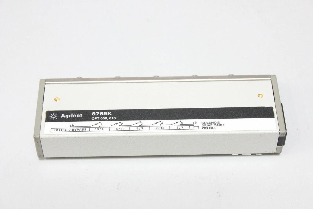 Used HP Agilent 8769K OPT 008, 016 - OPTION # 002 016 024