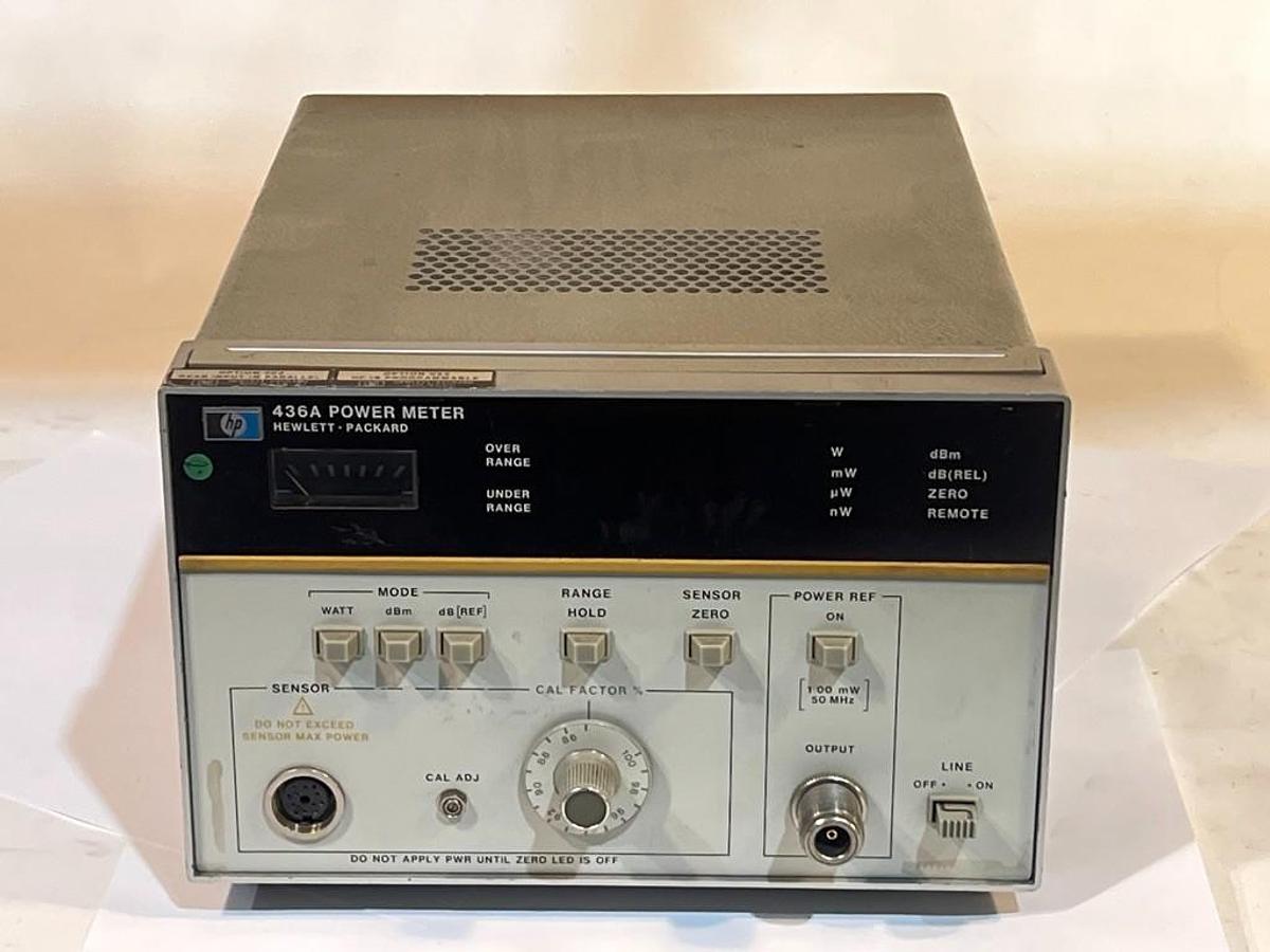 Used Hewlett Packard HP Model 436A Power Meter with OPT 022 - GPIB Interface