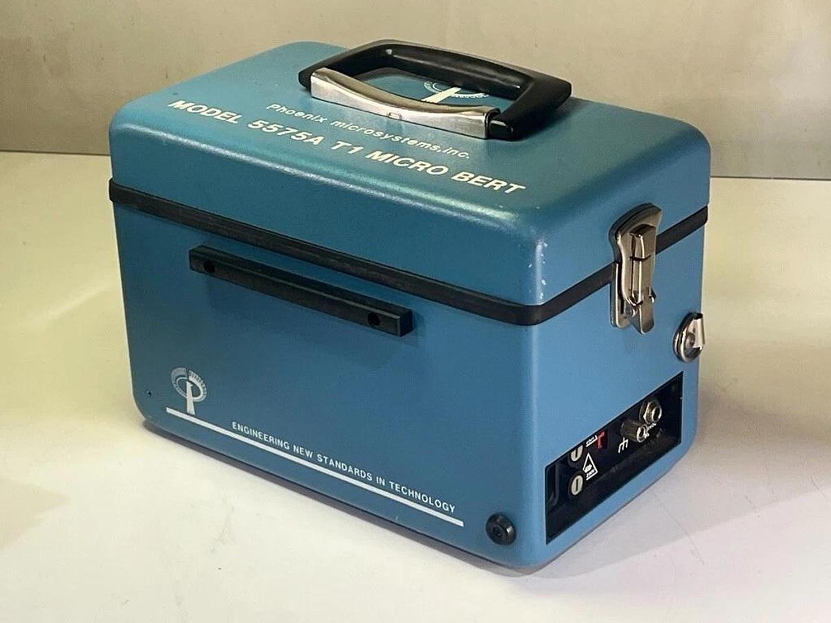 Used Phoenix Microsystems, Inc. Model 5575A T1 Micro BERT BIT Error Rate Test - AS IS