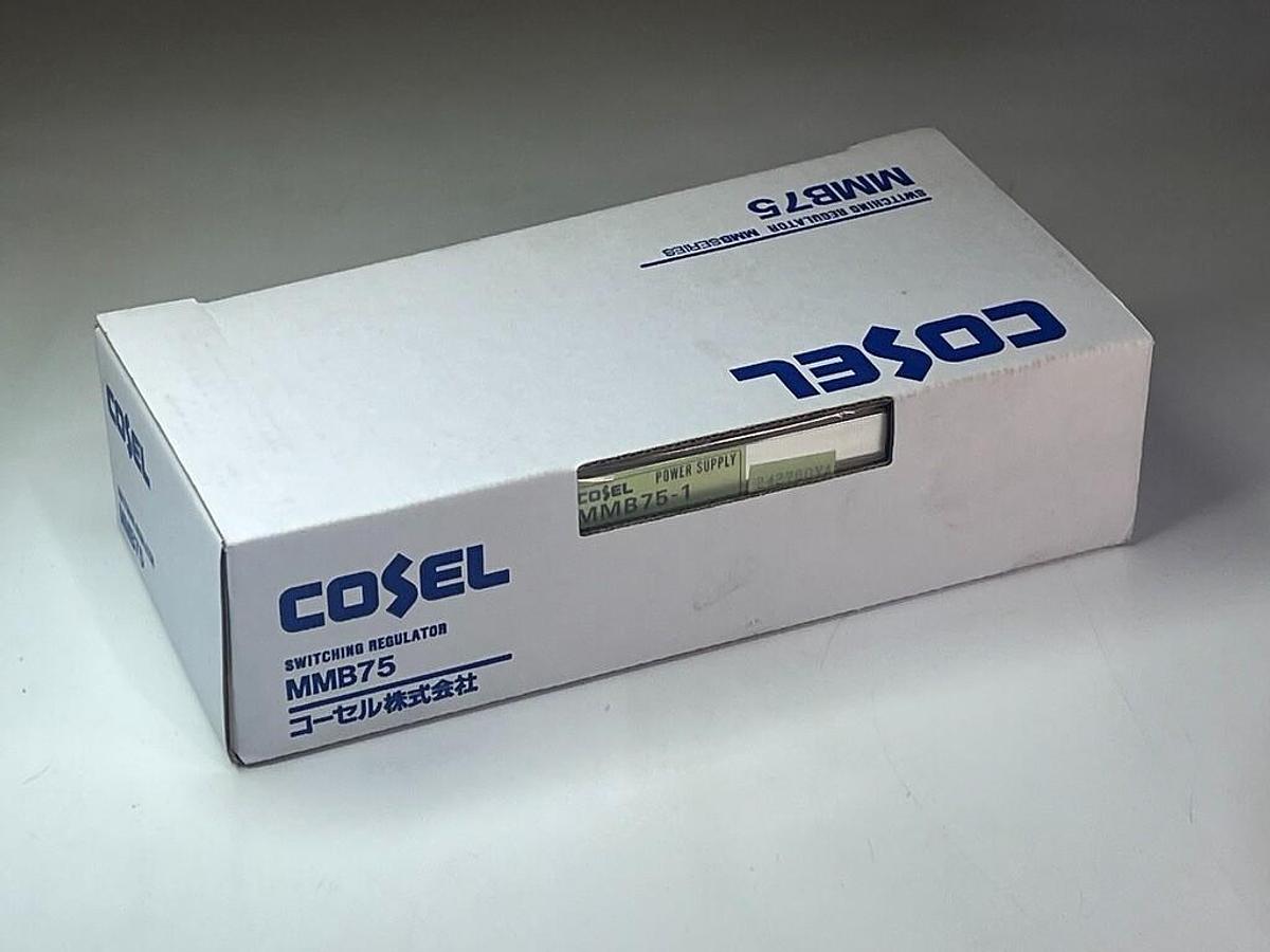 Used Case of 15 Cosel MMB75-1 Power Supply 5V 5A & 12V 4A, 75 Watt DC Output 115V In