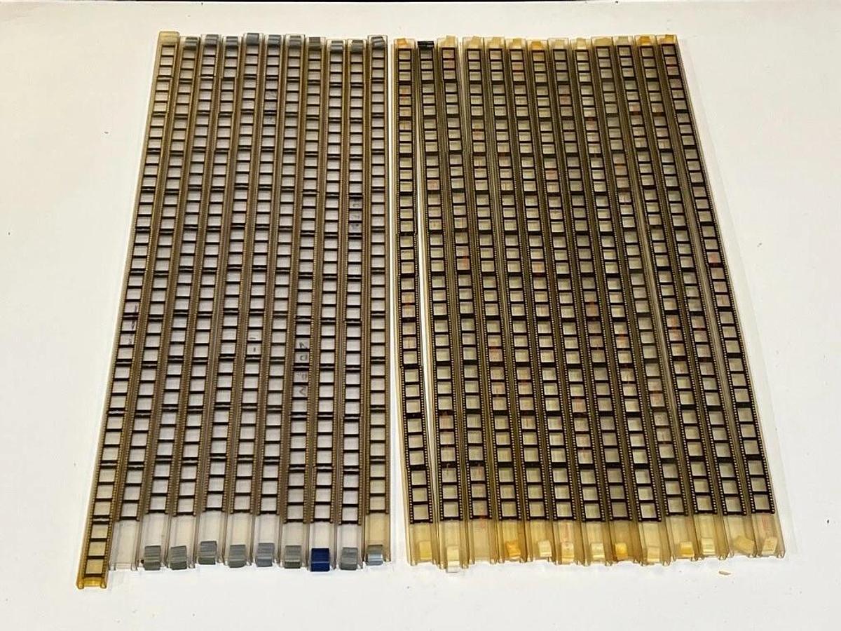 265 Pieces 40-Pin Machine Pin DIP IC Sockets: 122 Gold Plated, 143 Tin Plated