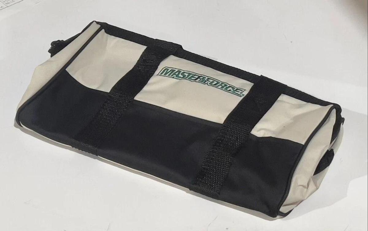 Lot of 5 Pieces: Masterforce 14" Heavy Duty Nylon Tool Bag 14 x 8 x 8 - New
