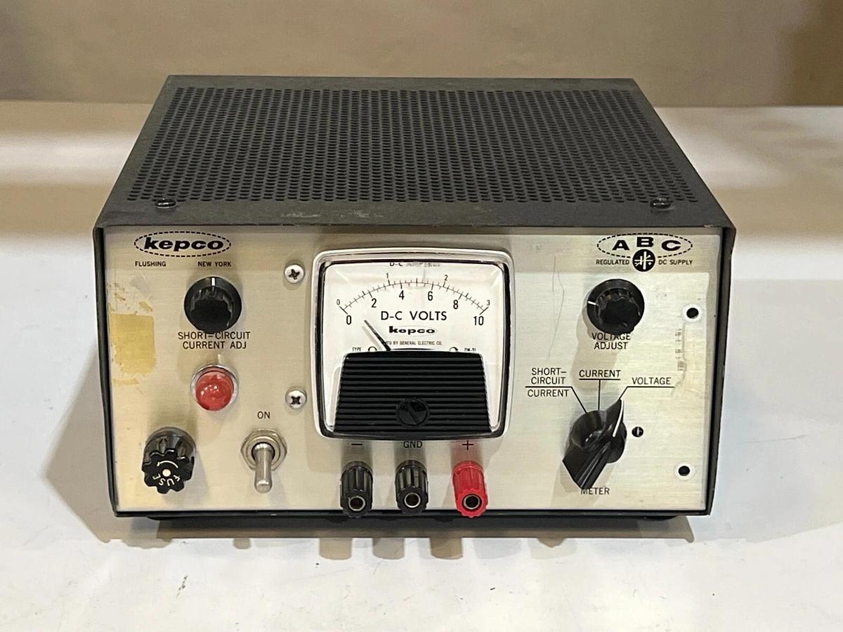 Used Kepco ABC 7.5-2M 7.2 Volt Regulated DC 2 Amp Power Supply
