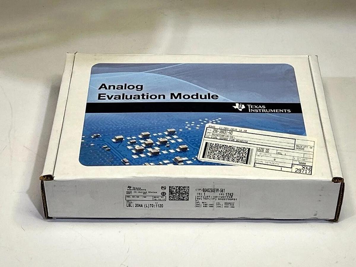 Used Texas Instruments BQ40Z50EVM-561 Evaluation Board for BQ40Z50