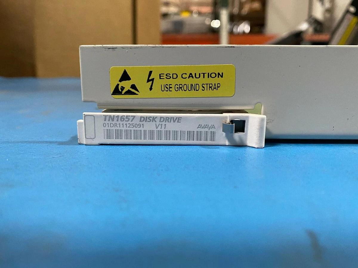 Used LOT OF 2 - Avaya Lucent Definity TN1657 SCSI Disk Drive Tray / Board - NO DRIVE