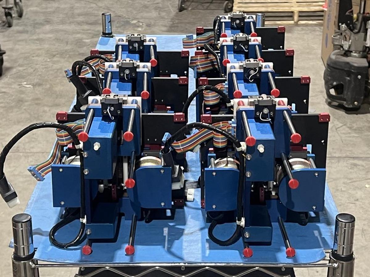 Used Large Lot of Exatron Model 3000 IC Handlers and Accessories