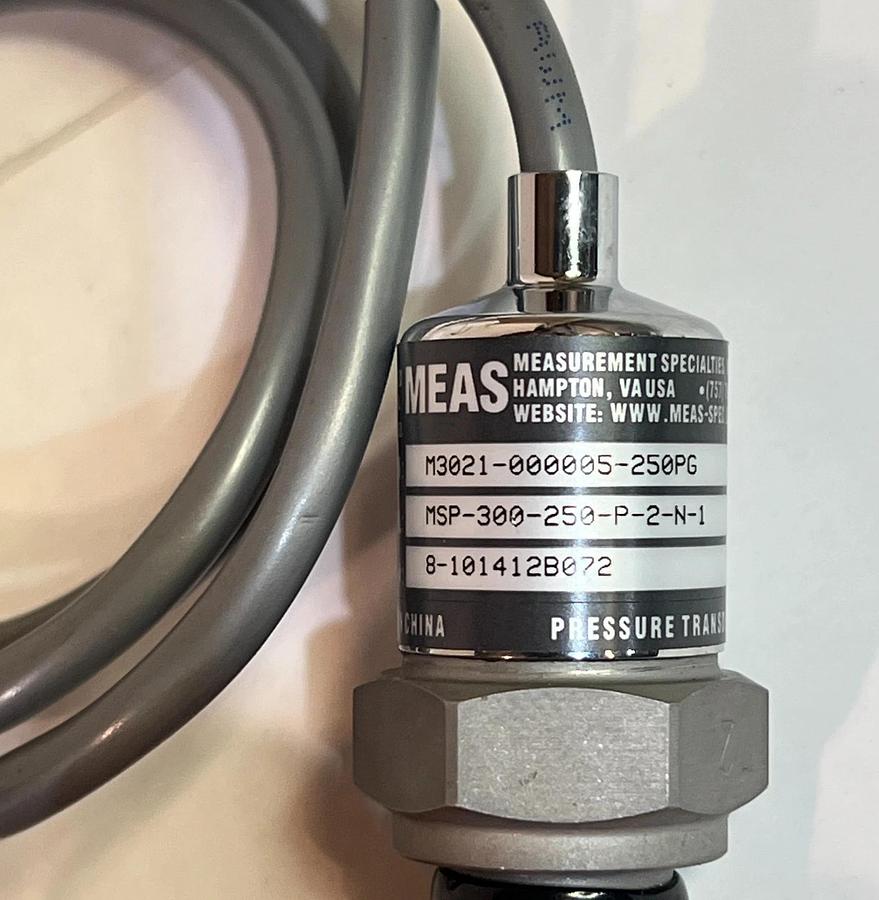 TE Connectivity Pressure Transducer - M3021-000005-250PG - MSP-300-250-P-2-N-1