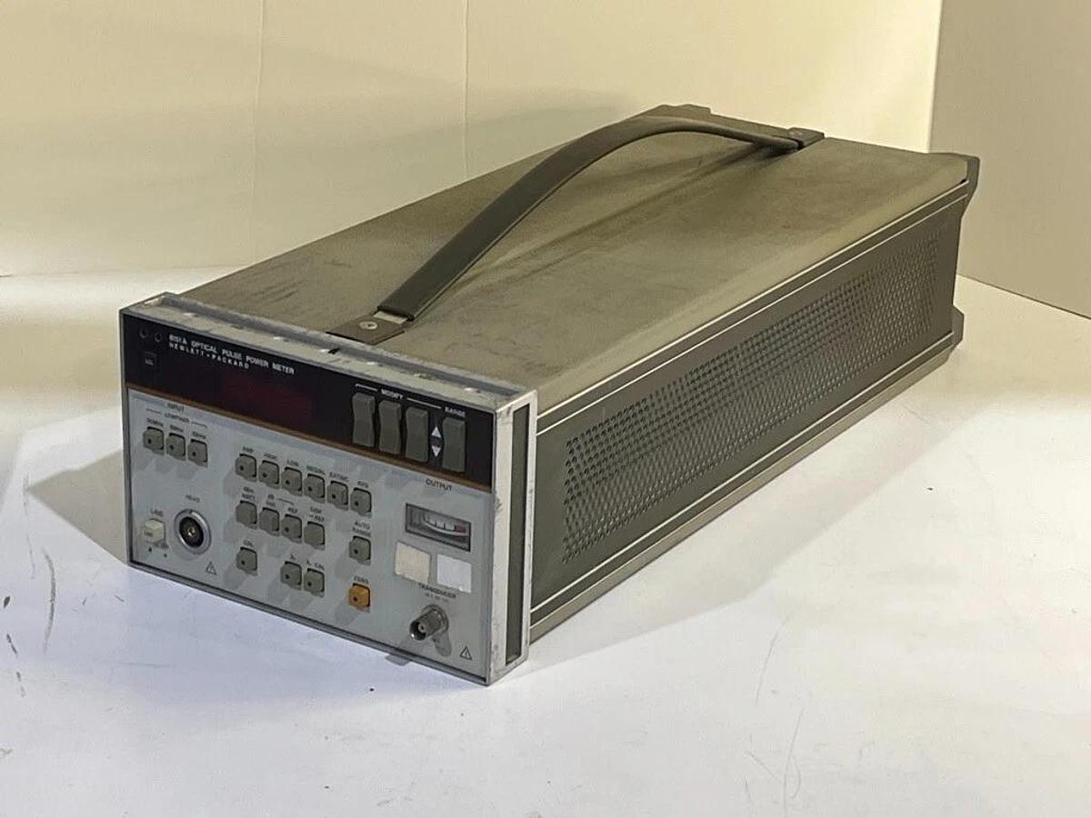 Used Hewlett Packard HP Model 8151A Optical Pulse Power Meter (No Head)