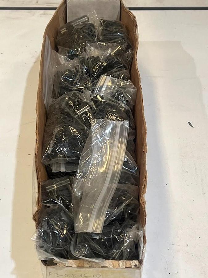 Used Lot of 575 Pieces Southco 02-20-411-10 Magnetic Latch Snap-In Round Small Black