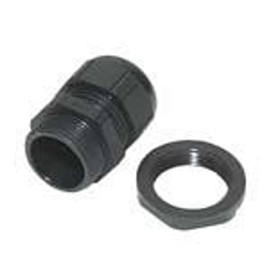 Used SL 21 SKINTOP STRAIN RELIEF CONNECTOR WITH NUT UL,SCA,CE (BLACK), MORE INFO ON WEB  ES4670