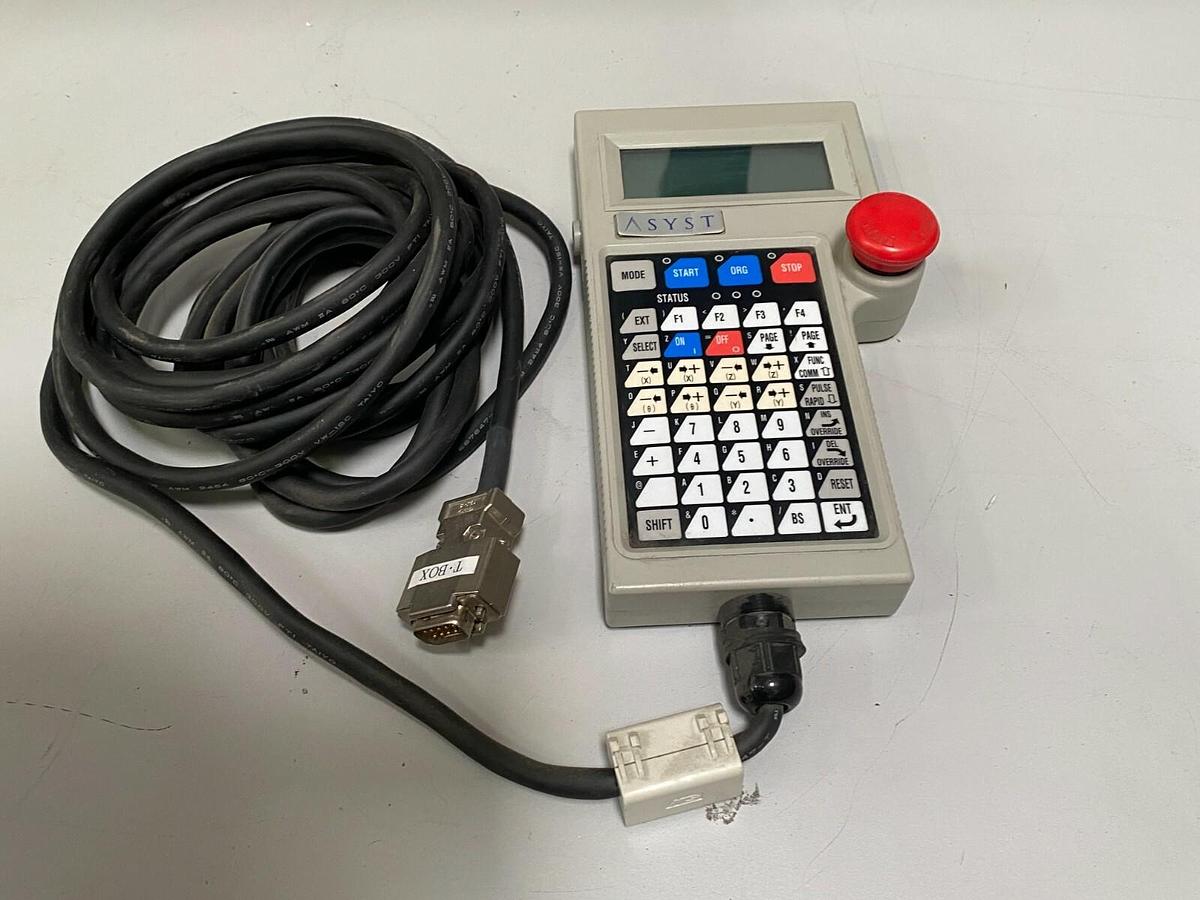 Used Asyst Japan SB-700 Pendant Control - Teach Pendant - Missing Side Button