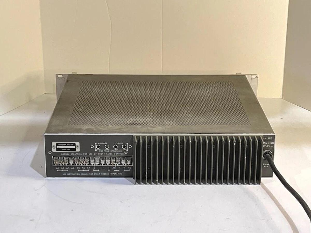 Used Hewlett Packard HP 6263B DC Adjustable Power Supply 0-20V 0-10A