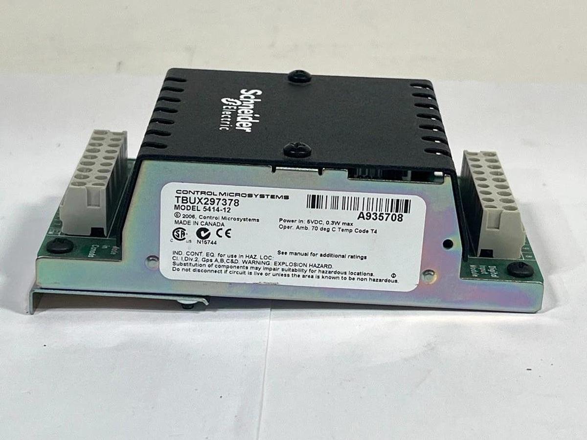 Used Schneider Electric Model 5414-24 Digital Input Module Part No. TBUX297378