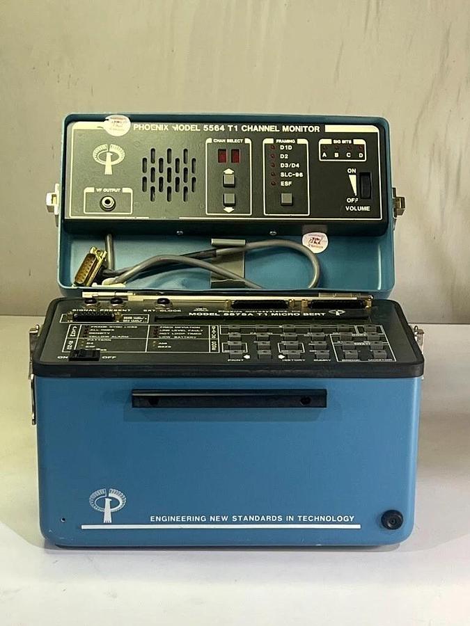 Used Phoenix Microsystems, Inc. Model 5575A T1 Micro BERT BIT Error Rate Test - AS IS