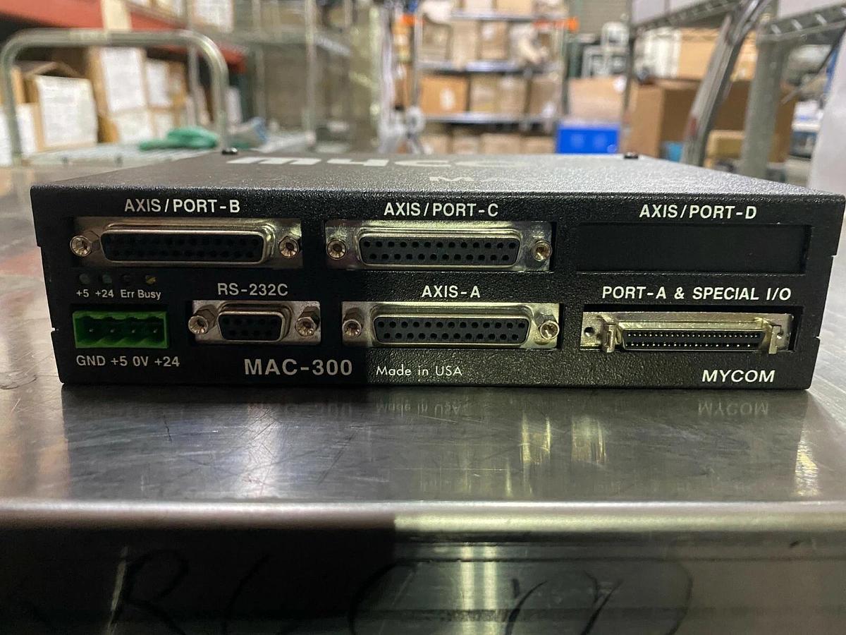 Used Mycom MAC-300 3 Axes Stepping Motor Driver - Stepper Drive
