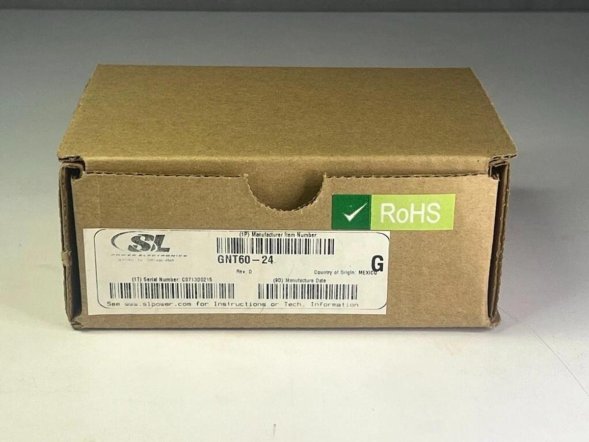 Used Condor SL Power Electronics Model GNT60-24 Open Frame Power Supply 24V 2.1A