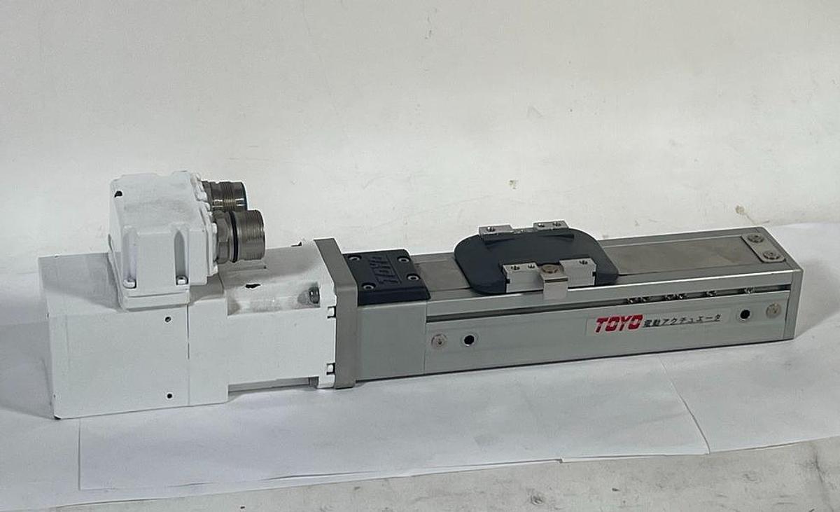Used Toyo ECH5-L2-50-BC-S5L-C3-K94 Cleanroom Actuator w/ Baldor Servo Motor
