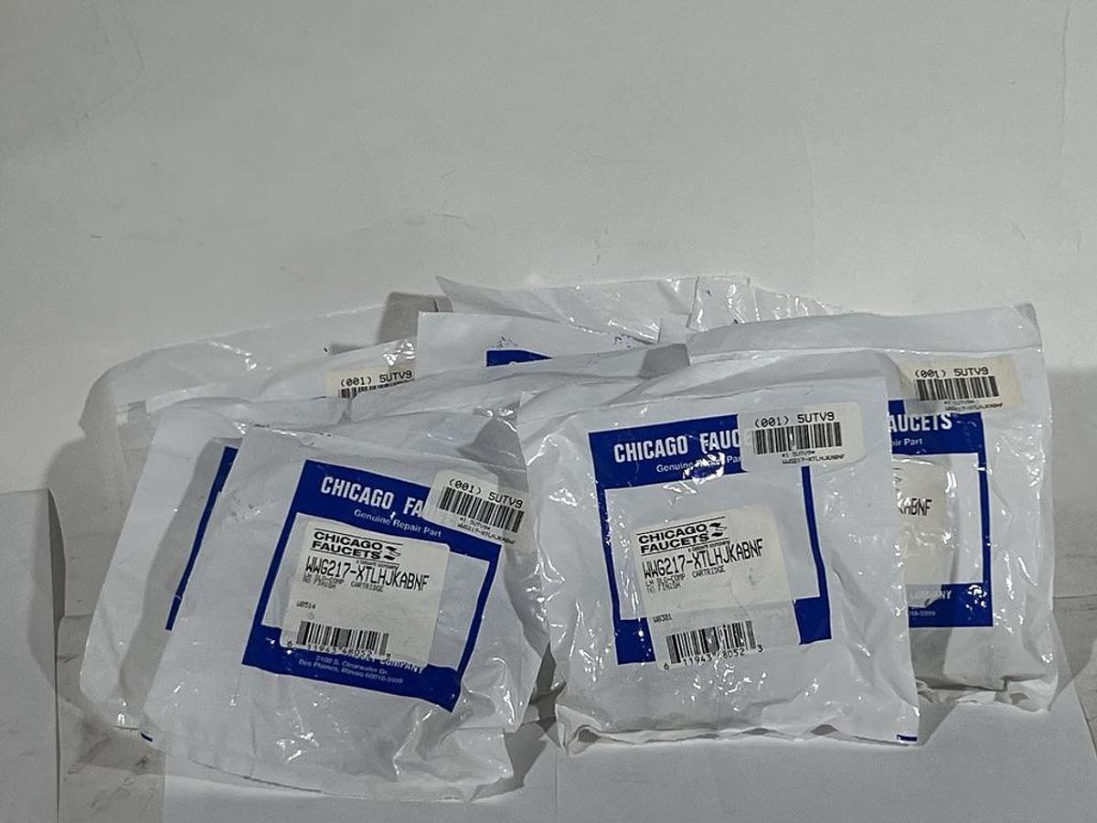 Lot of 11 Chicago Faucet 217-XTLHJKABNF Left Hand Slow Compression Cartridges