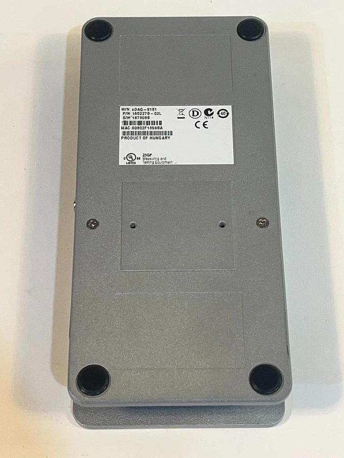 Used National Instruments CompactDAQ cDAQ-9181 Chassis and NI 9205 with DSUB Module