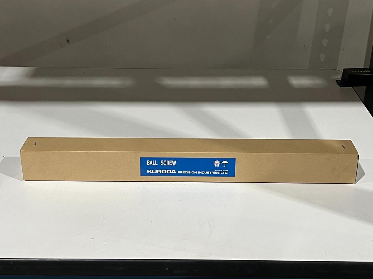 Used Kuroda Precision Industries Ball Screw Part Number GZ1210AS-ZASR-0508X0386-C7M