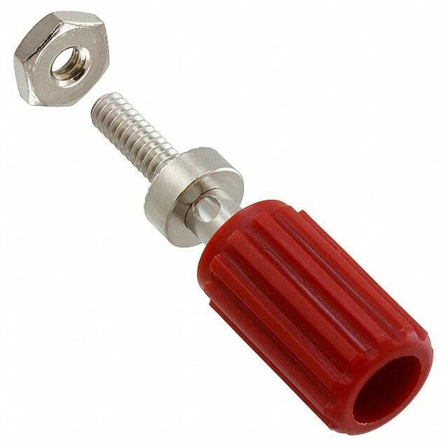 340 Pieces: 111-0702-001 Red Uninsulated Binding Posts Cinch - Banana Connector
