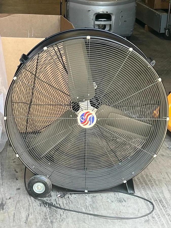 36" Direct Drive Drum Fan, 3/5 HP, 11200 CFM - Q Standard Model 10255 FlowPro
