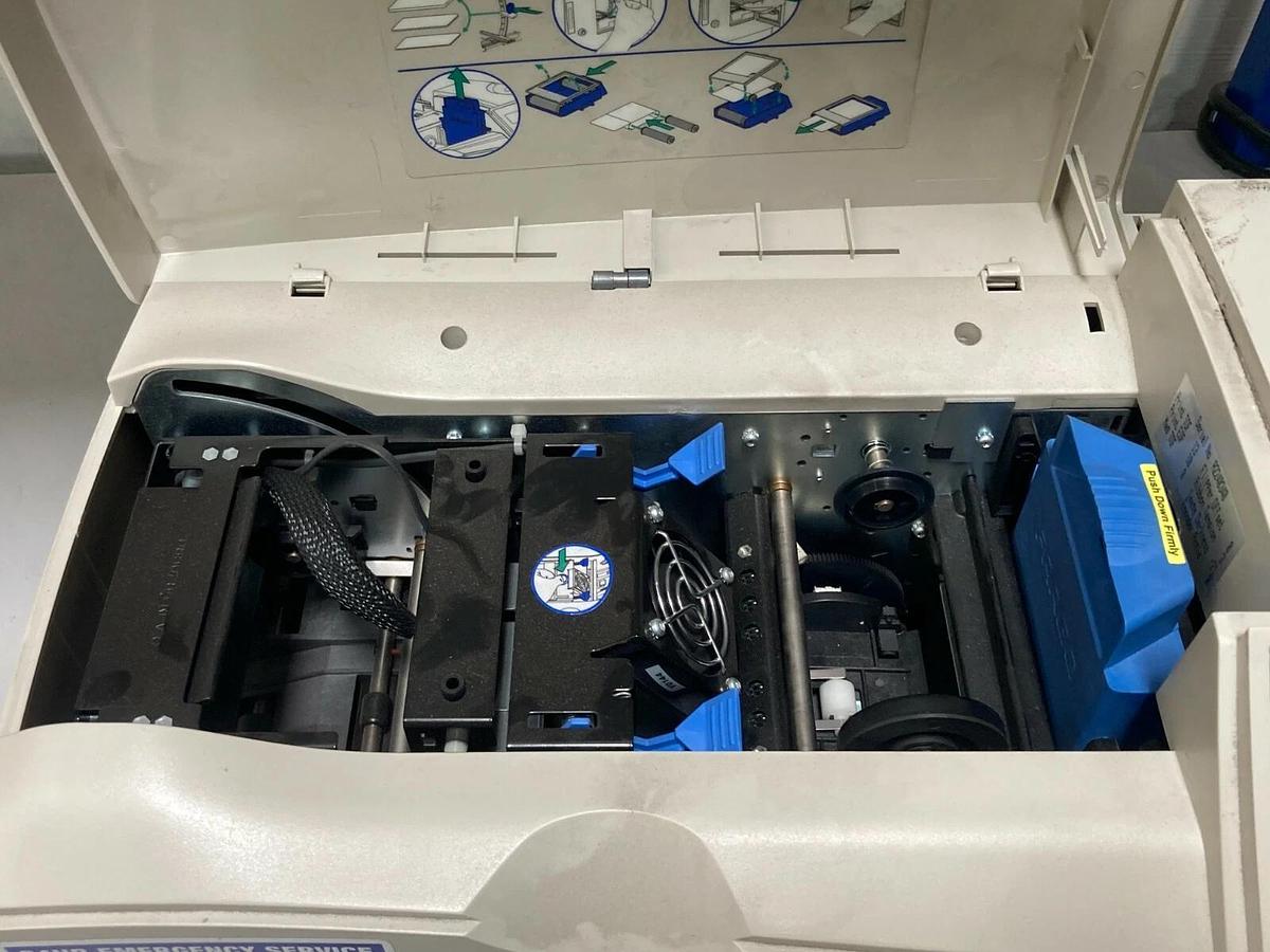 Used Fargo DTC510 X001000 085301 Direct to Card 510 ID Printer Sold AS-IS for Parts